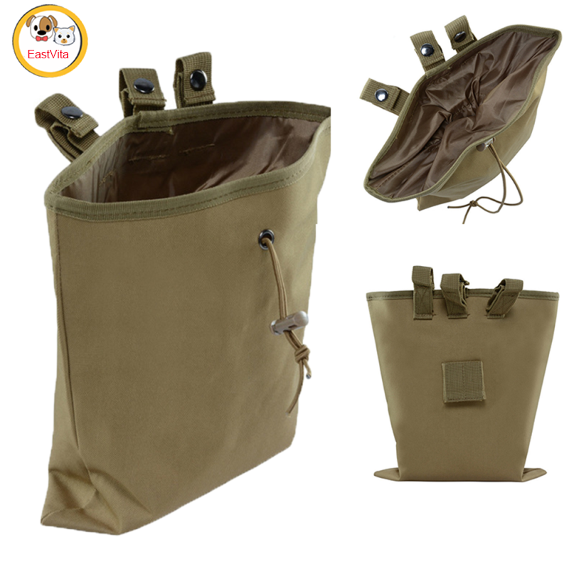 Camouflage Tactical Storage Bag Multi-function Oxford Cloth Recycling Bag Outdoor Sports Molle Accessories ราคา 117 บาท*ส่งฟรี
