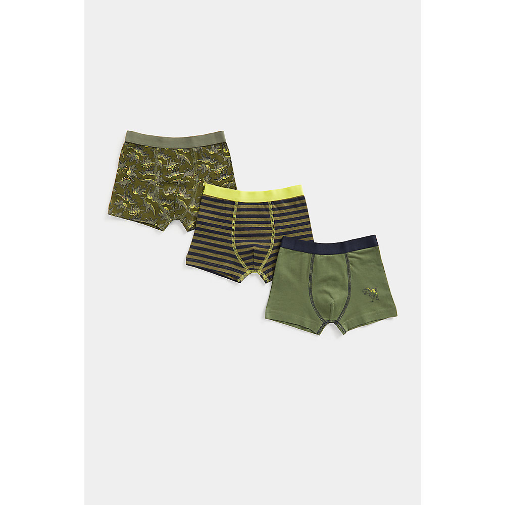 กางเกงในเด็กผู้ชาย Mothercare Dino Trunk Briefs - 3 Pack EA858 ราคา 553 บาท*ส่งฟรี