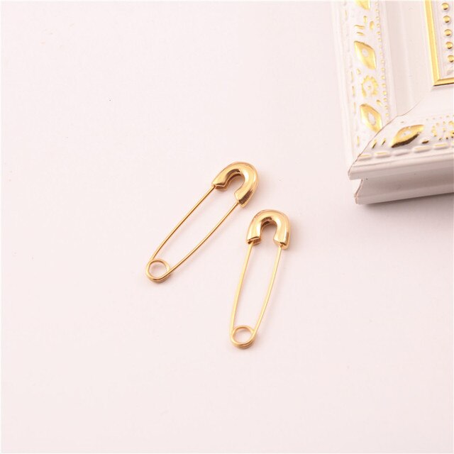 Amp không bị xỉn màu; pin không thấm nước trang sức bằng inox bông tai