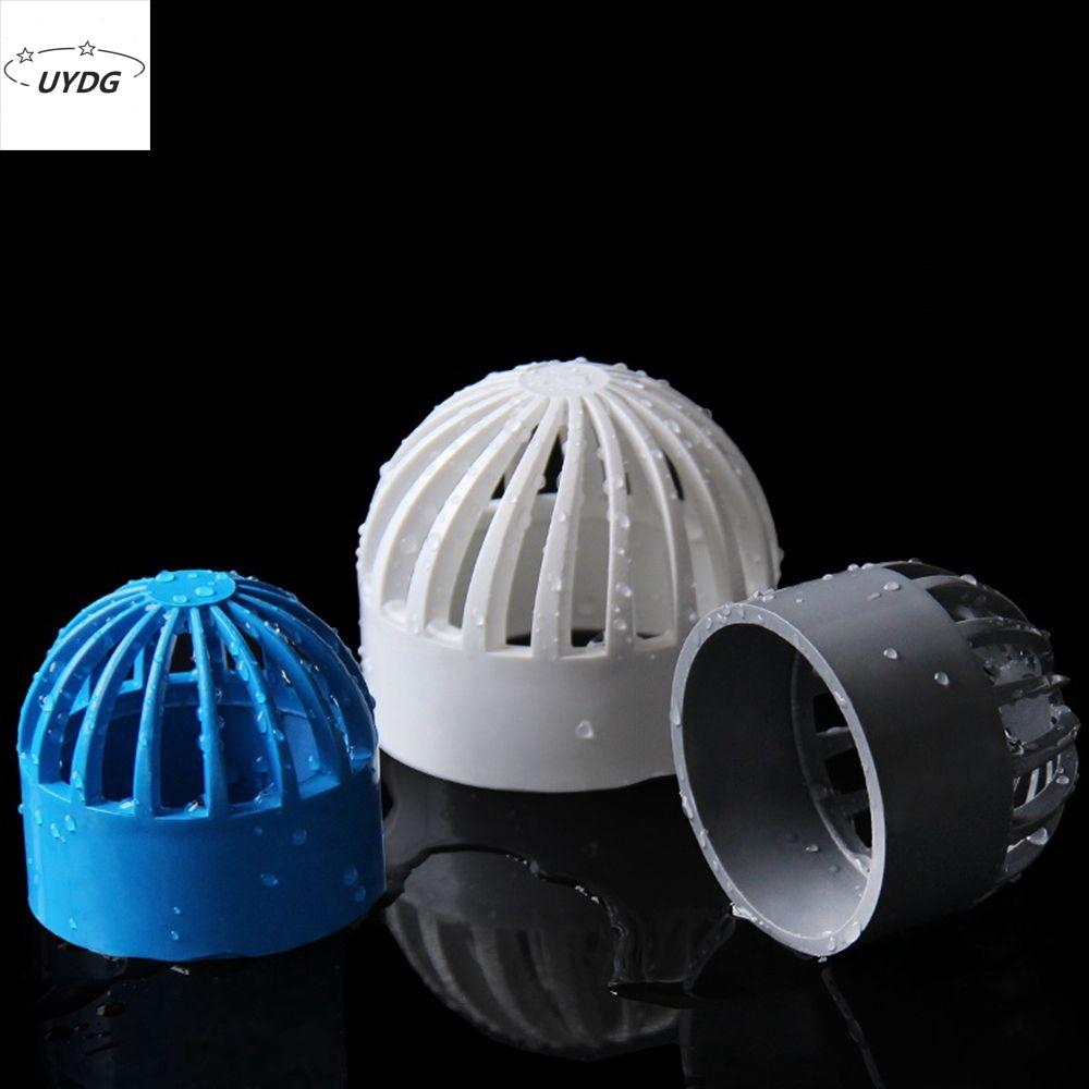 UYDG Tròn 20 ~ 110mm Ống dẫn khí Ống lọc Máng xối Phụ kiện đầu nối Nắp thoáng khí Nắp thùng nước Nắp thông hơi Lưới bảo vệ