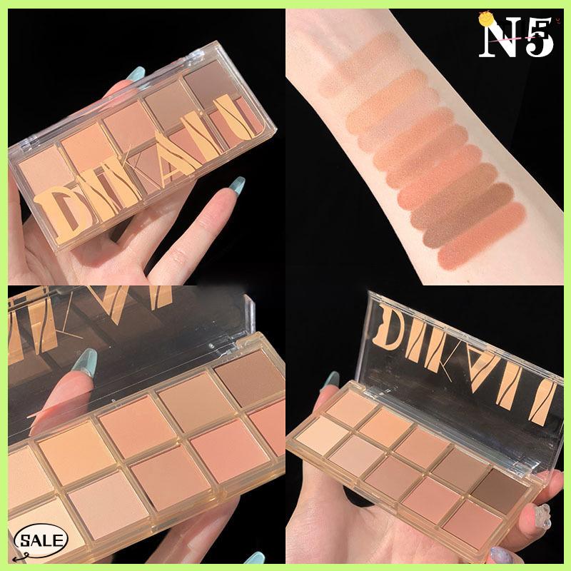 Follow Get New【TIS】 Dikalu 12-Màu Độ Bão Thấp Eyeshadow Palette Tất Cả Các Matte Trà Apricot Mắt Trang Điểm Palette Hàng Ngày Trái Đất Trang Điểm Dài Mắt Bóng - 2