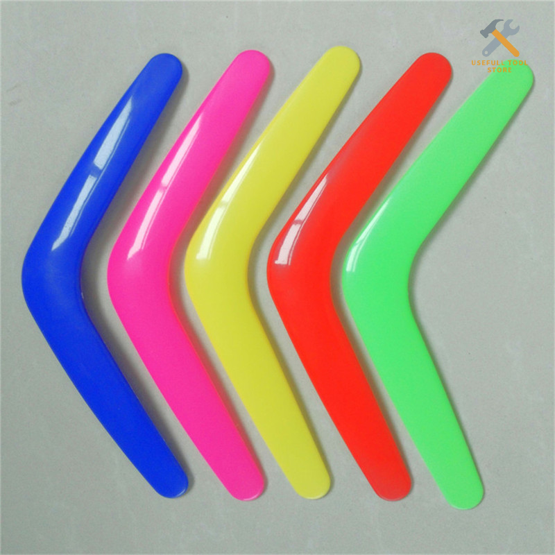 USEFULL TOOL STORE Đồ chơi Boomerang hình chữ V trò chơi ném bắt ngoài trời cho trẻ em Đồ chơi bằng nhựa