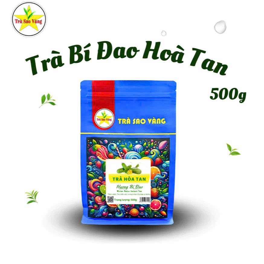 Trà Bí Đao hòa tan Sao Vàng - túi 500g