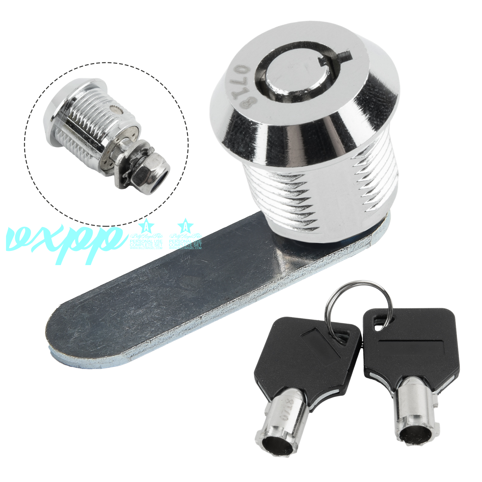 [Hot V] Sluithendel Mailbox Lock Hoge Kwaliteit Metalen Cam Lock Cilinderkast Kast Kast Kast Kast Kast Kast Locker Kast Kast Kast Kast Post