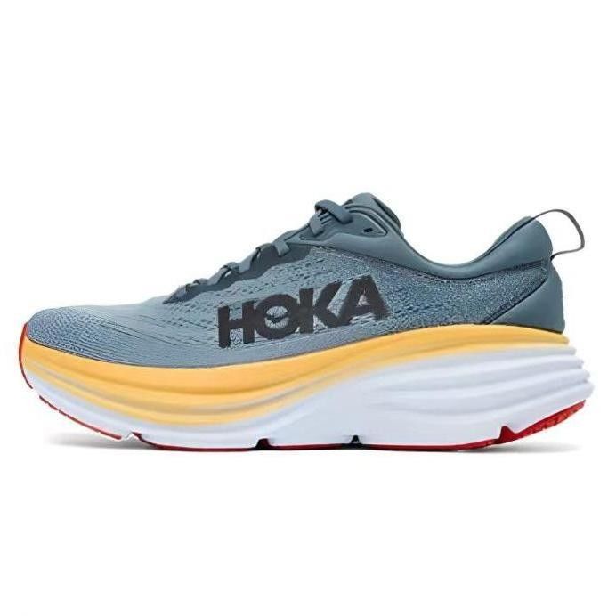 2024 New 【Original】 H0KA* 8 Mesh Breathable Thick Sole Height Increasing Shock Absorption Mens and W