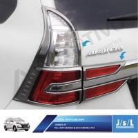 Avanza 2019 Tail lamp Garnish Black Chrome JSL Stop lamp Garnis