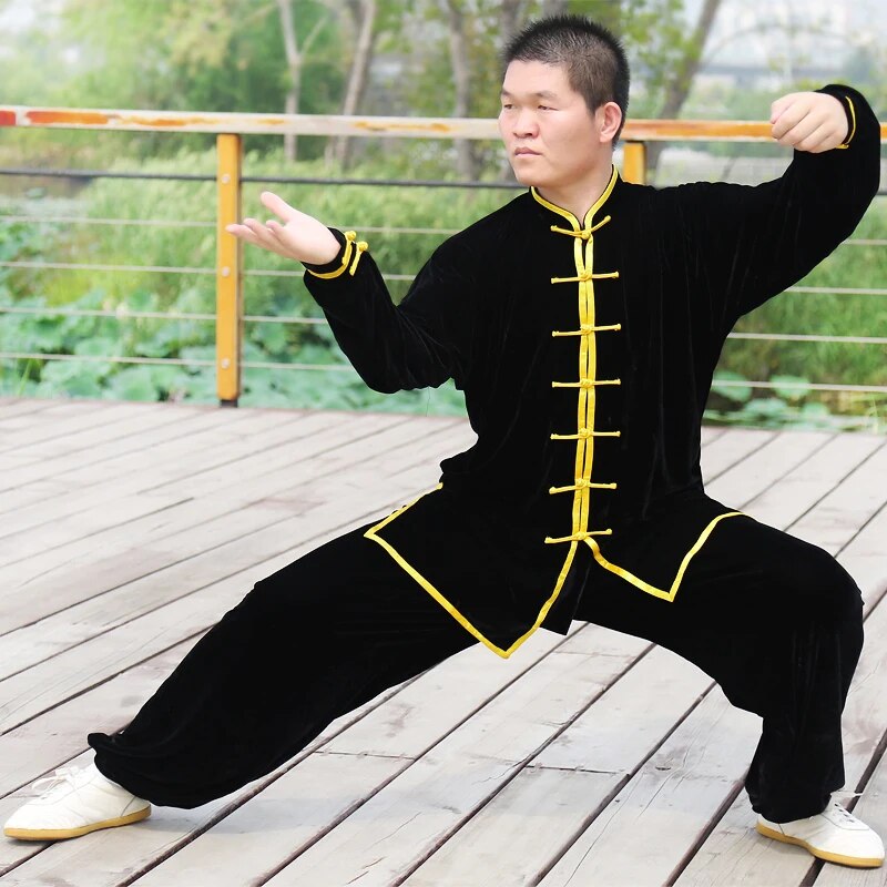 Tai Chi Suit Jinsirong Practice Thickening The Sp Autumn Period Men Women A Martial Art Tai Chi Clothing