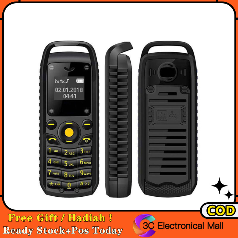 BM25 Cell Phone Mini Easy Using Mobile Phone 0.66 Inch Screen 380mAh Battery Supporting Dual SIM Card Mobile Phone Dialer ราคา 298 บาท*ส่งฟรี