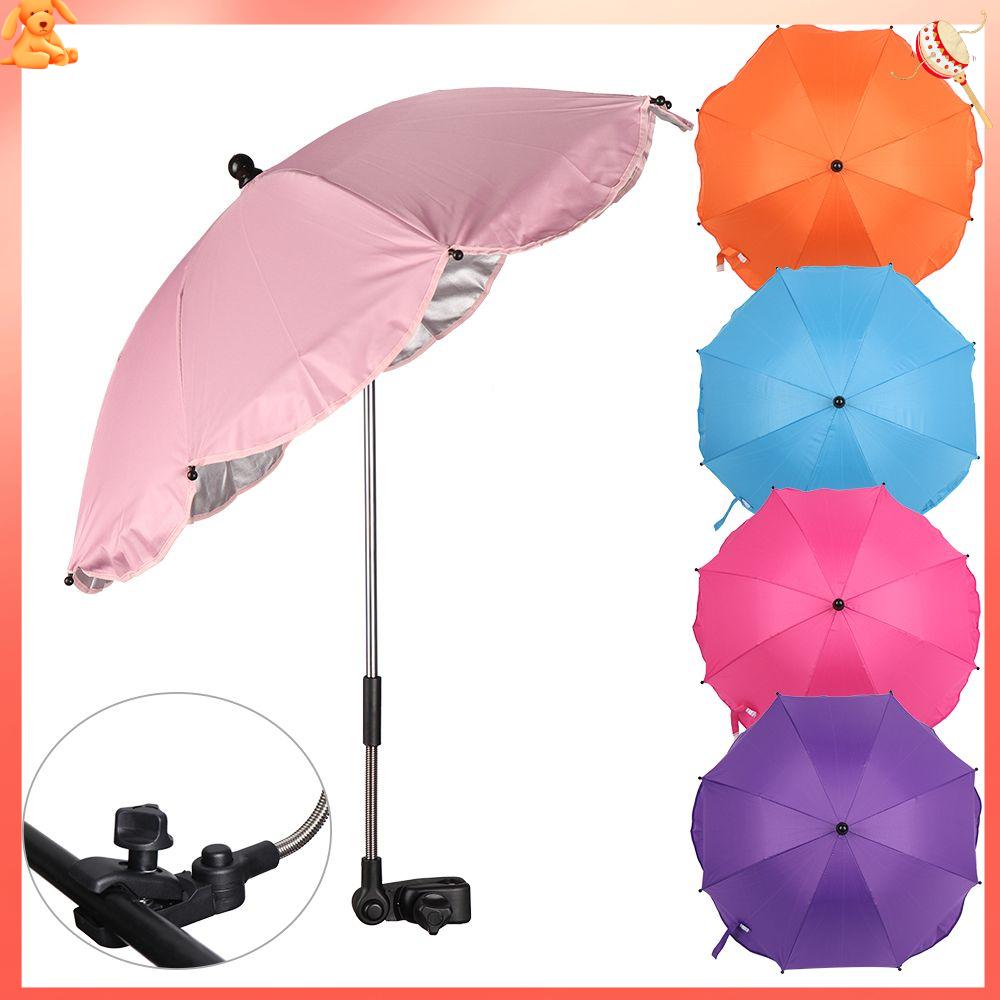 LIPS Mới Sun Rain Universal Phụ kiện xe đẩy Bảo vệ Tán cho Xe đẩy Shade Canopy Covers Ô che nắng cho bé Parasol Buggy