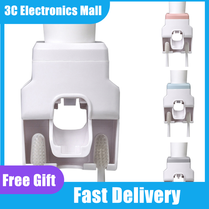 Bathroom Automatic Toothpaste Dispenser Waterproof Lazy Toothpaste
