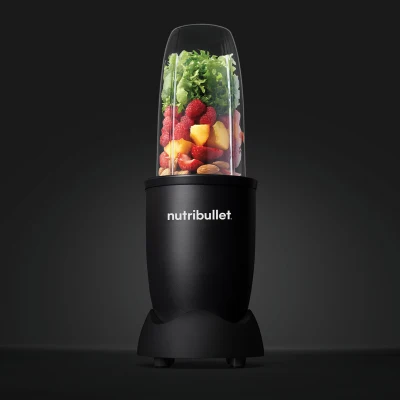 NutriBullet 600W Personal Blender, Matte Black | Personal Compact Power Blender Smoothie Juice and Nutrient Extractor