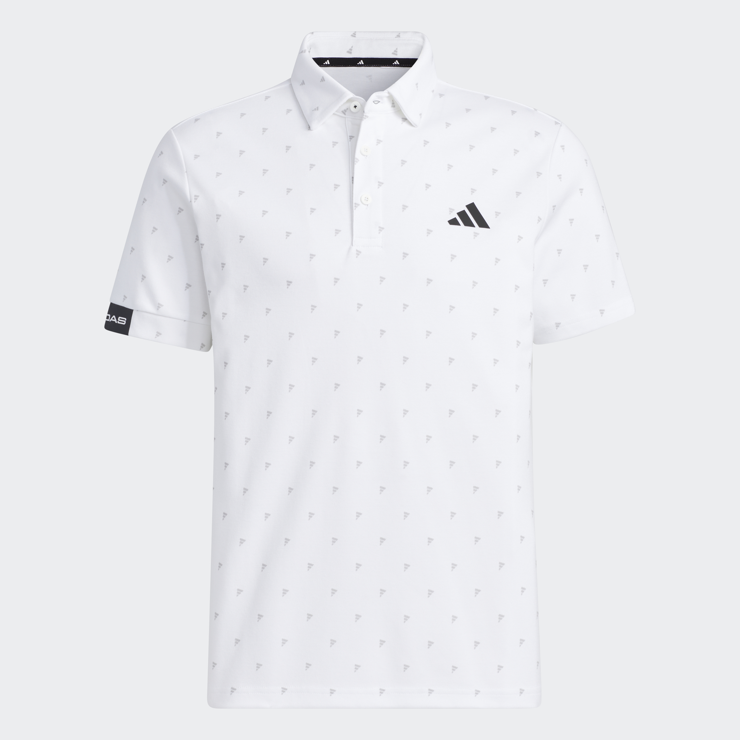 adidas Đánh gôn Áo Polo Monogram Badge of Sport AEROREADY Nam trắng HT6837