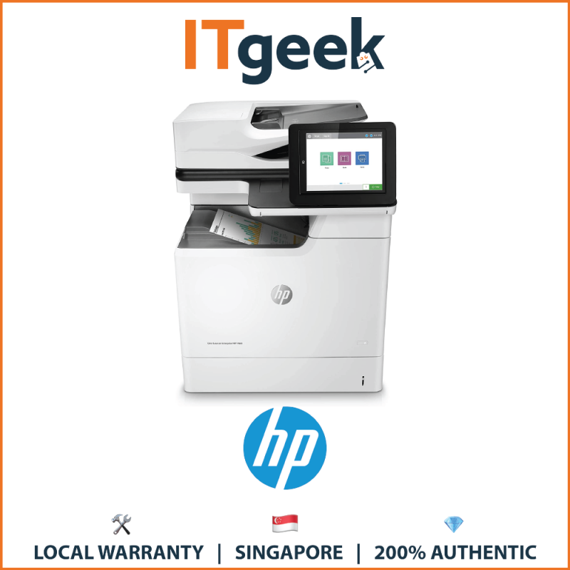HP M681dh Color LaserJet Ent MFP Printer Singapore