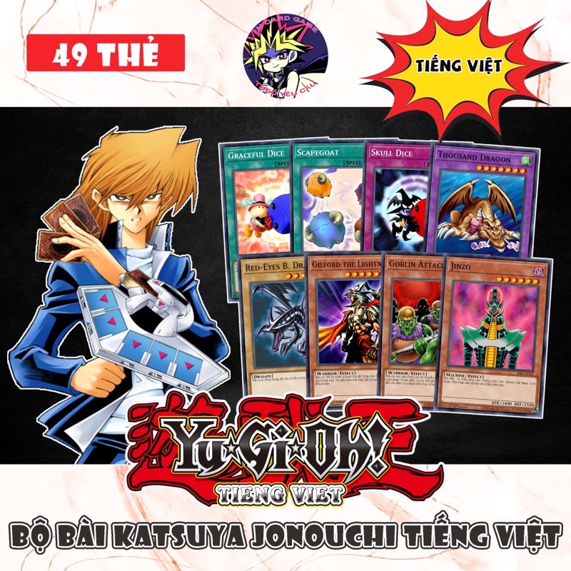 Bộ Bài Katsuya Jonouchi Tiếng Việt.