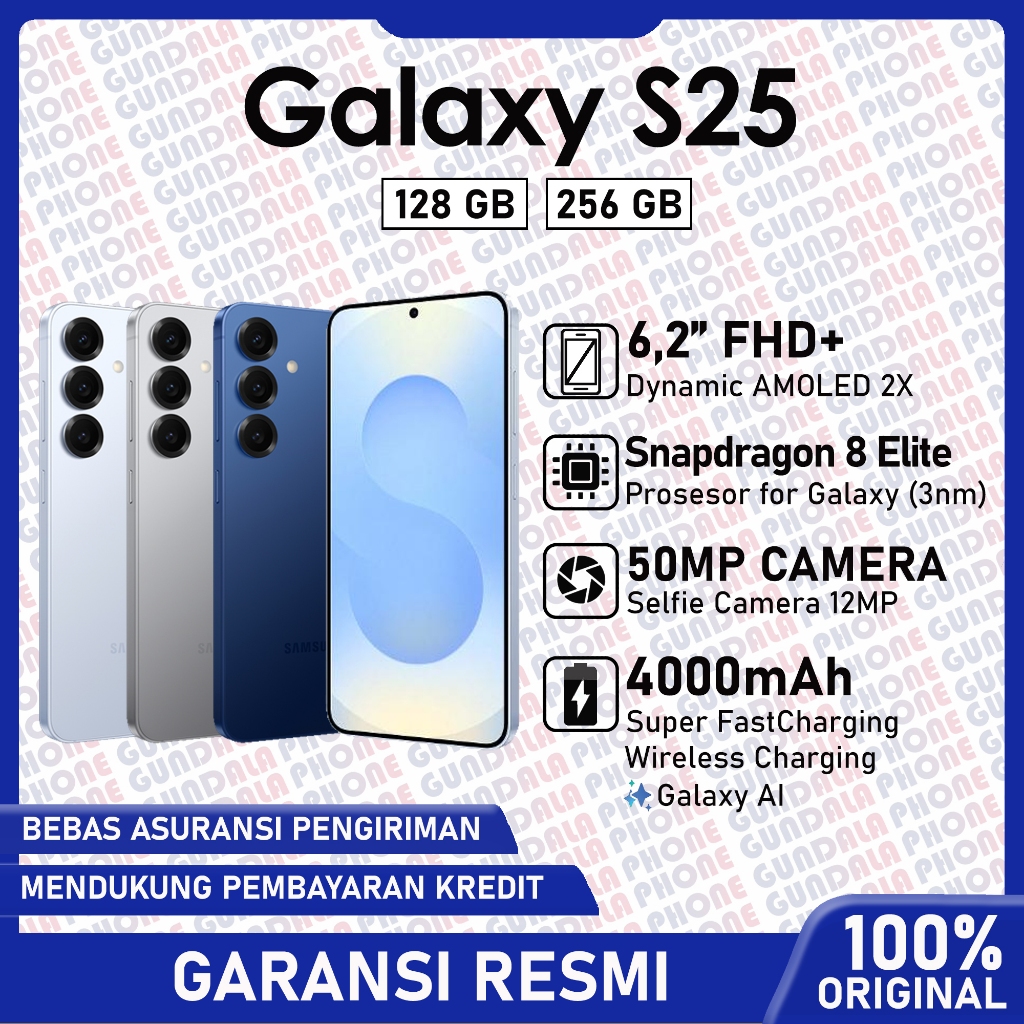 Samsung Galaxy S25 256GB 512GB Galaxy AI - Garansi resmi Giá 13,715,000 Đồng*Miễn phí vận chuyển