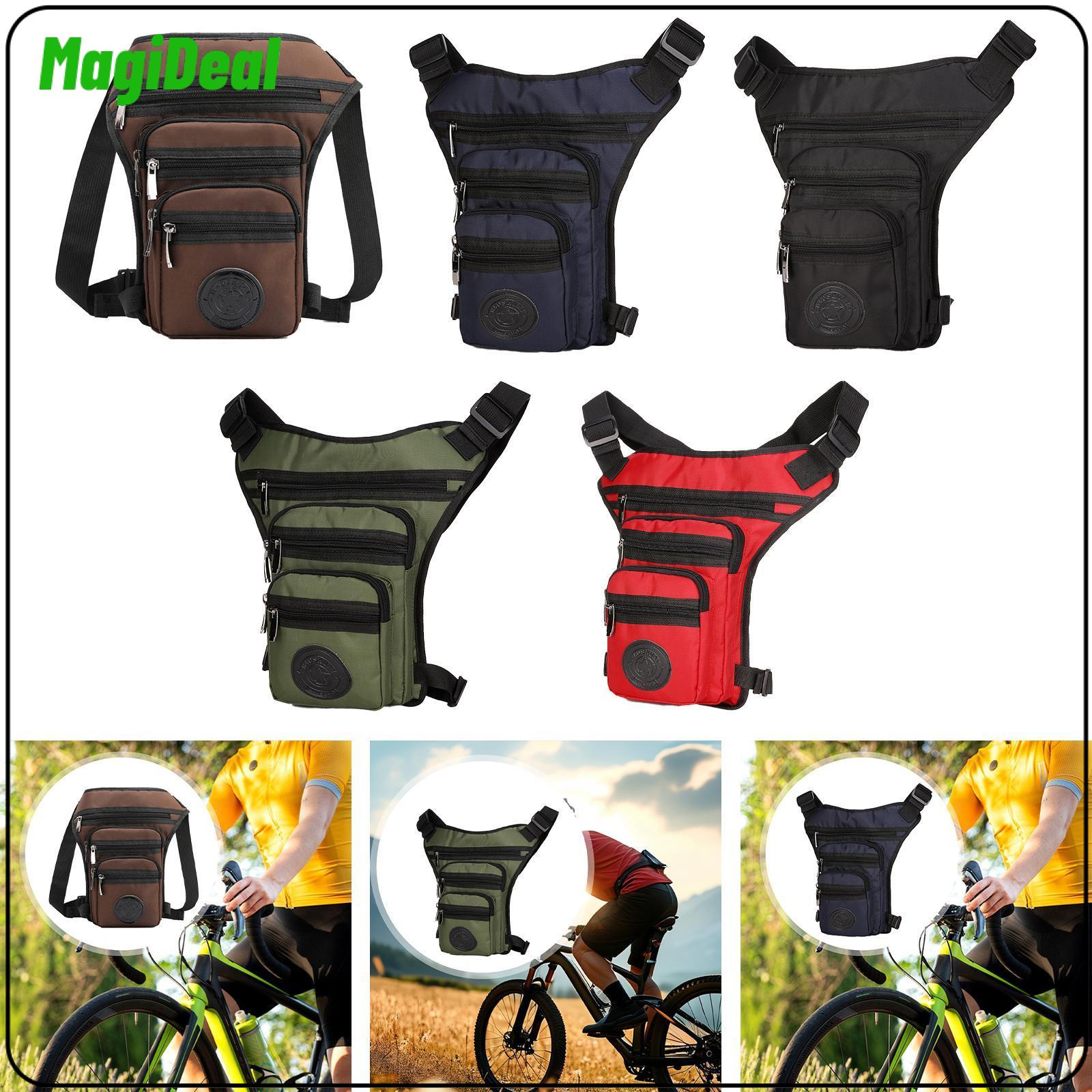 Men Waist Bag Thigh Bag Multipurpose Waterproof Hip Pouch Portable Fanny Pack for Traveling Climbing Sports Walking Hiking