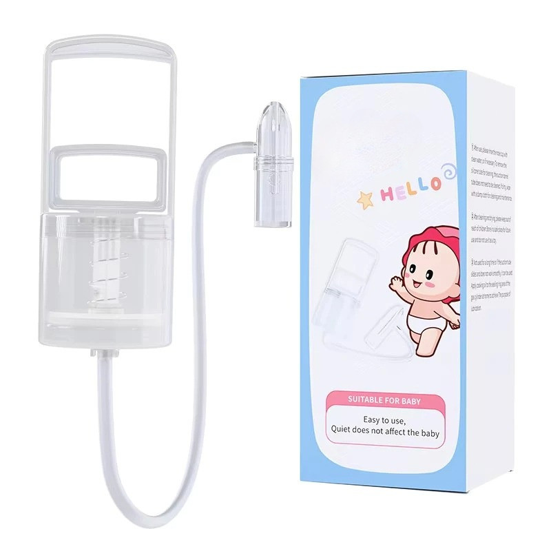 【Anona7】เครื่องดูดน้ํามูกเด็ก เครื่องดูดน้ำมูกด้วยมือ หลักการดูดน้ํามูก ล้างอาการคัดจมูก