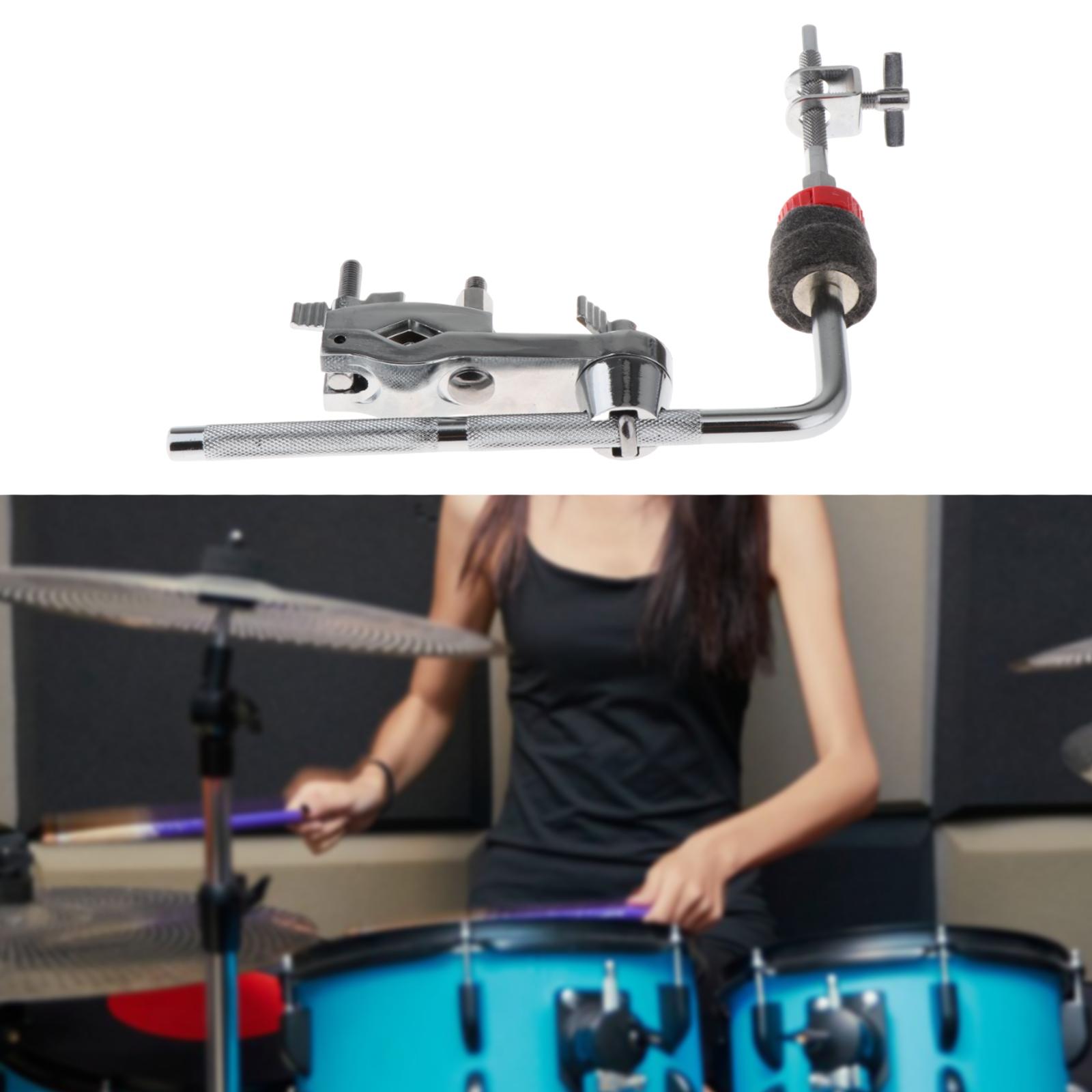 Lacooppia cowbell gắn Hỗ trợ bộ gõ Bộ linh kiện nặng nhiệm vụ Dễ dàng cài đặt nhạc cụ gõ Phụ kiện cho buổi biểu diễn
