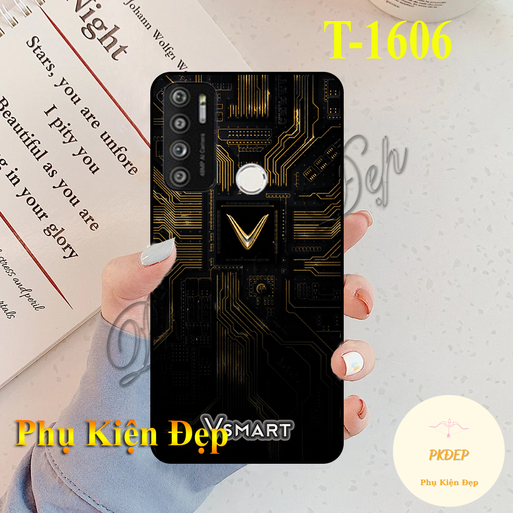 Ốp lưng Vsmart Live 4 in hình công nghệ - Tech