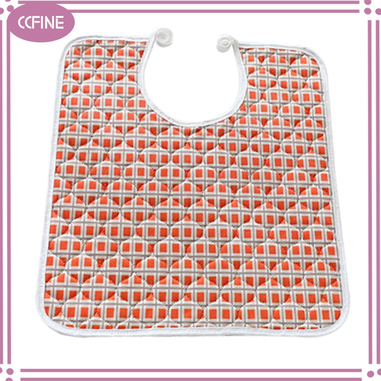 Ccfine có thể giặt dành cho người lớn yếm & dây đeo điều chỉnh được thấm nước lớn cho người cao niên