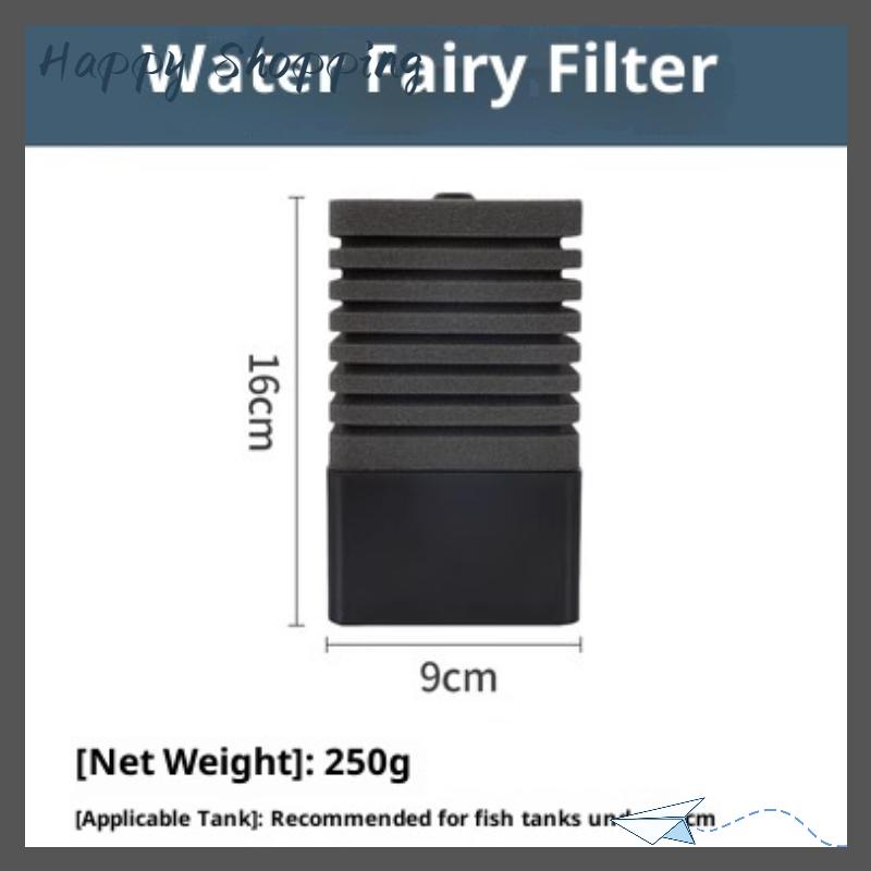 [THS Store] COD New Bio miếng bọt biển lọc cho Aquarium Fish Tank tôm Pond máy bơm không khí lọc sinh hóa không ồn ào bọt hồ cá Phụ Kiện - 4
