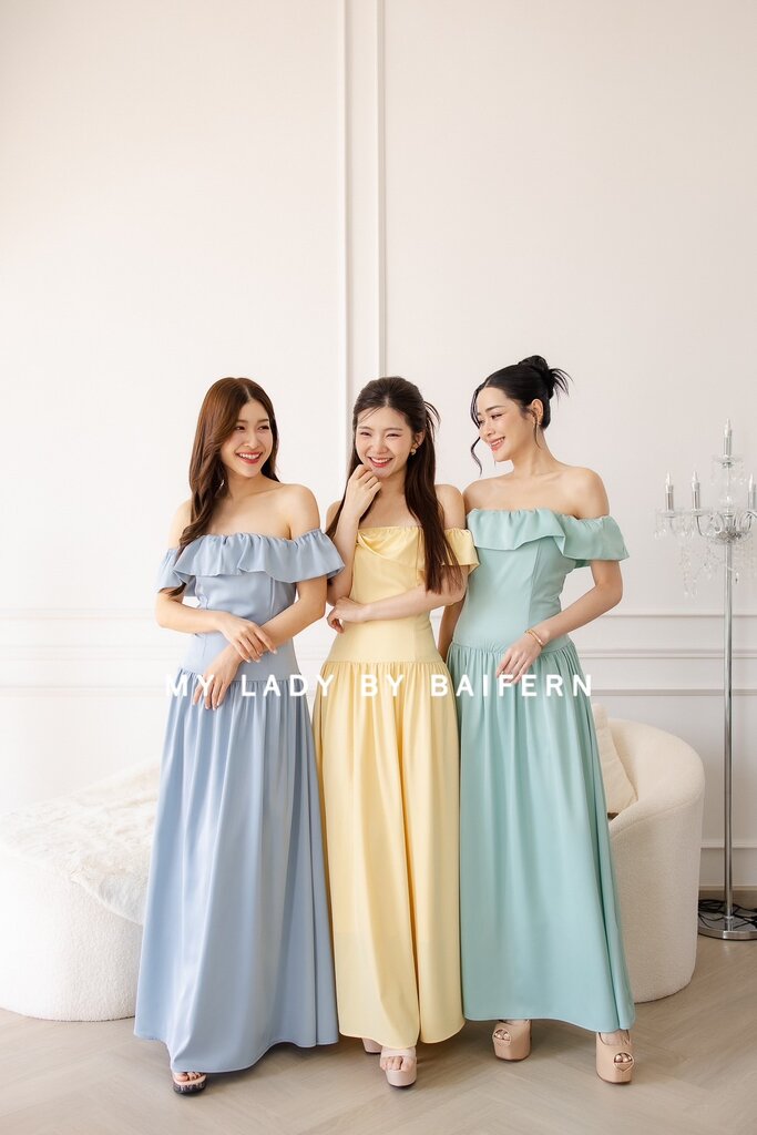 Evening dress & Gown MY LADY BY BAIFERN - ML0493 ราคา 1,090 บาท*ส่งฟรี
