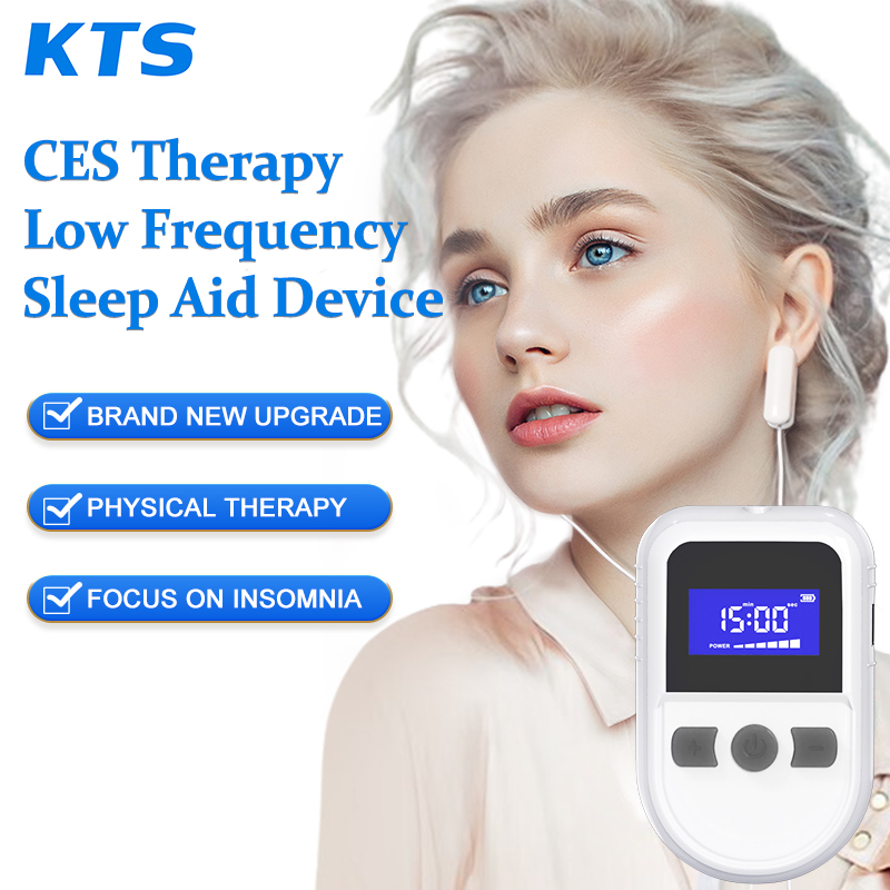 KTS CES Sleep Aid Device for Insomnia Migraine Depression Relieve 35 Levels Insomnia Electrotherapy Device For Fast Sleeping ราคา 1,802 บาท*ส่งฟรี