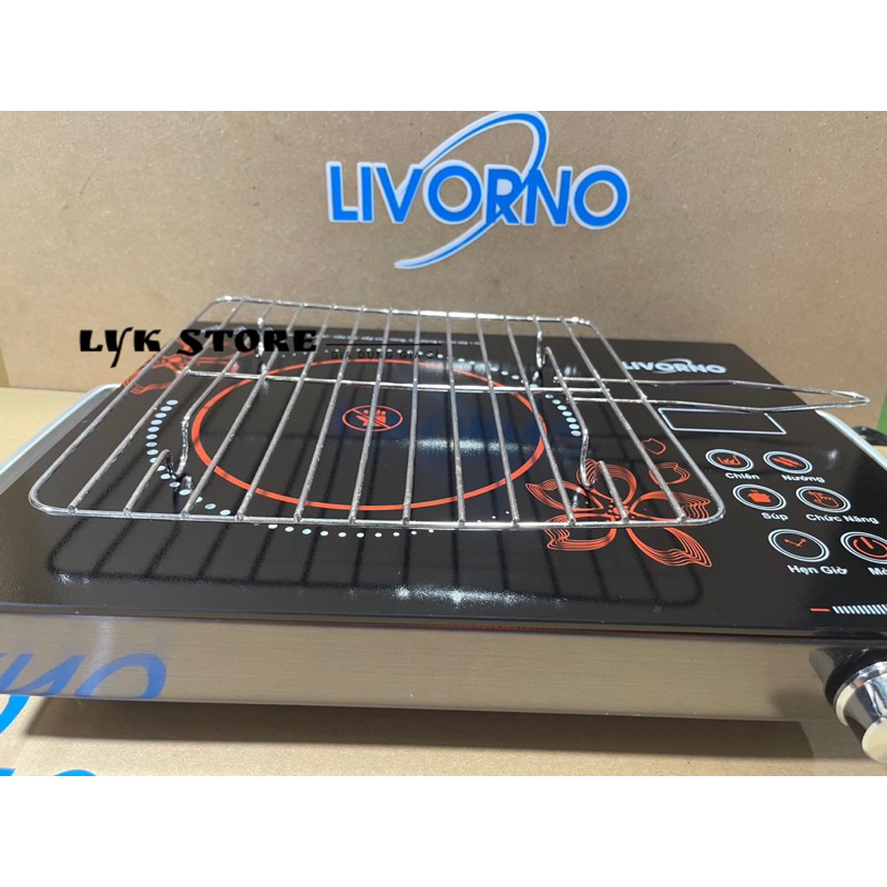 Bếp hồng ngoại đơn không kén nồi livorno – lv66 – tặng kèm vĩ nướng – bếp điện đơn hồng ngoại cảm ứng livorno