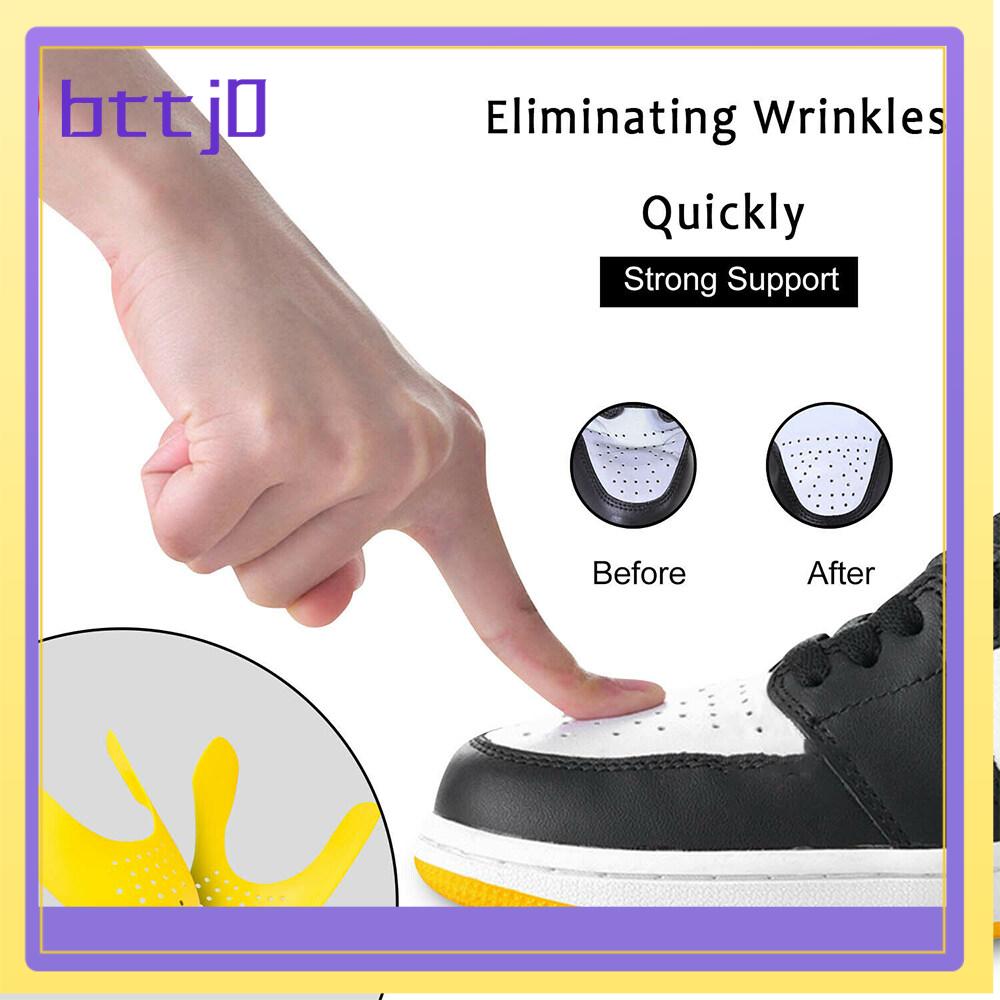 bttj0 Bộ 2 Miếng Đệm Bảo Vệ Chống Nhăn Gãy Nứt Mũi Giày Thể Thao Sneaker Tiện Dụng - INTL