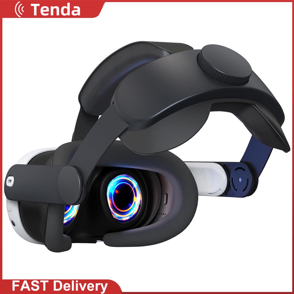Adjustable Alternative Head Strap Enhanced Support VR Glasses Headband Reduced Pressure for Meta Quest 3 VR Accessories