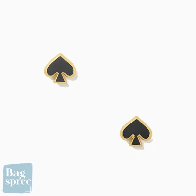 [Authentic & Brand New] Kate Spade Everyday Spade Enamel Studs / Kate Spade Everyday Spade Metal Studs [Gift Receipt Provided]