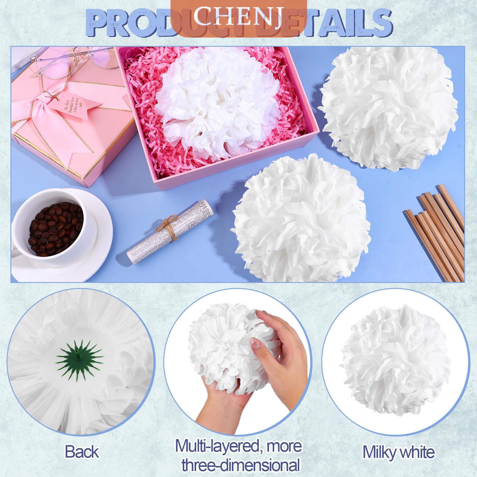 [COD] CHENJ ชุดอุปกรณ์คุณแม่ผ้าไหมเทียมขนาด6.5นิ้วงานคืนสู่เหย้าชุดอุปกรณ์ตกแต่งงานปาร์ตี้สำหรับกลับไปโรงเรียนคืนสู่เหย้าสัปดาห์ ราคา 133 บาท*ส่งฟรี