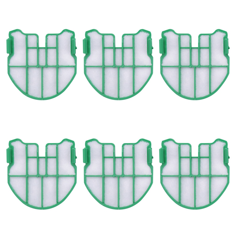 6Pcs Motor Protection Filters Suitable for Kobold VB100 FP100 Battery Vacuum Cleaner Parts