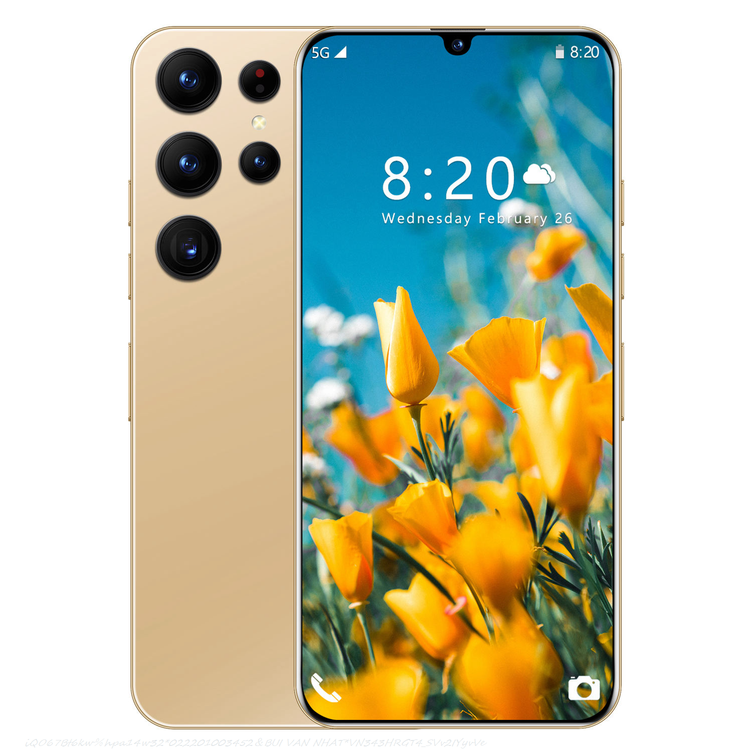 Cheapest FHD screen mobile phone for Android students cheap student ultra-smooth gaming phone 5G network gaming phone for low school students - 5