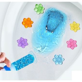 ɡel Khử Mùi Bồn Cầu Hình Hoa và Combo 10 Viên Tẩy Bồn Cầu