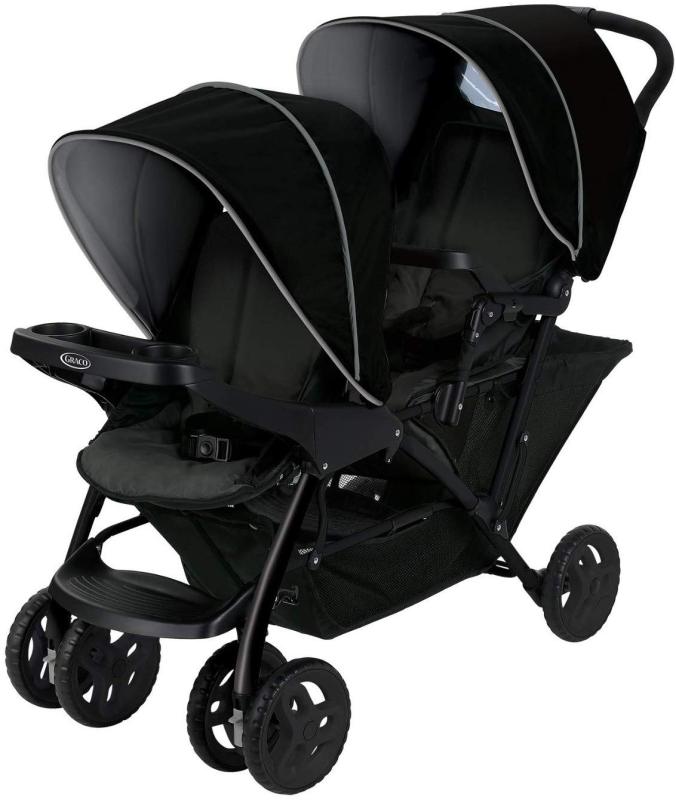 Graco Stadium Duo , Black/Grey (Preorder - Will Arrive in 7 to 12 working days) Singapore