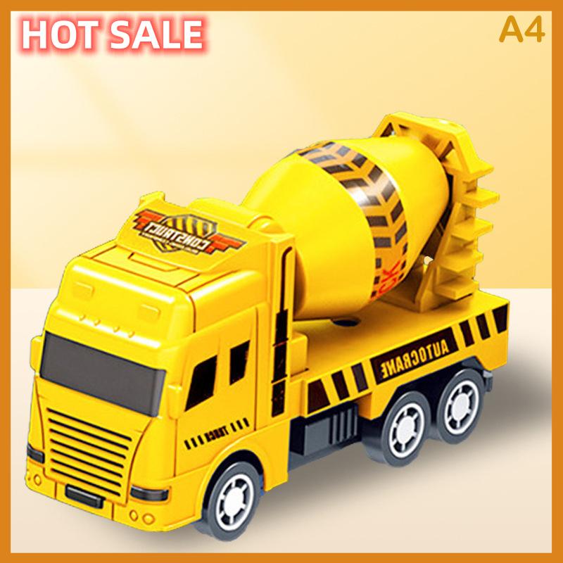 🔥🔥🔥zhonghua1 Đồ chơi trẻ em: Mô hình xe vệ sinh quán tính, xe kéo lùi, xe công binh quân sự, xe cứu hỏa – Đồ chơi bé trai, quà tặng cho trẻ em - 6
