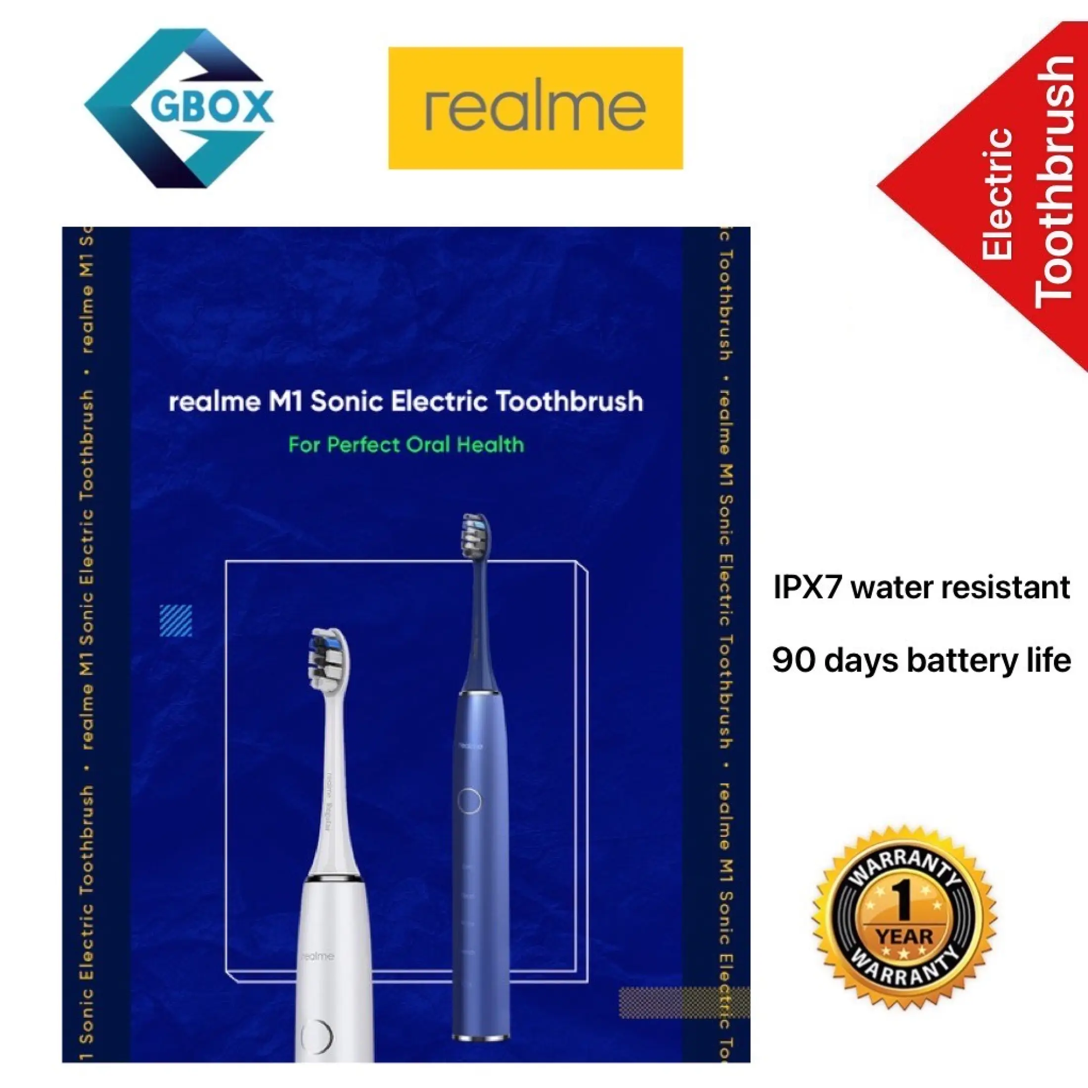 m1 sonic toothbrush