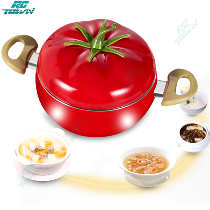 Creative Fruit Shape Cooking Pot Aluminum Non-stick Soup Pot Frying Pan Kitchen Cookware Set ราคา 837 บาท*ส่งฟรี