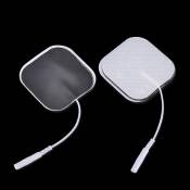 10pcs Tens Unit Replacement Pads Pin Type Electrode Patch