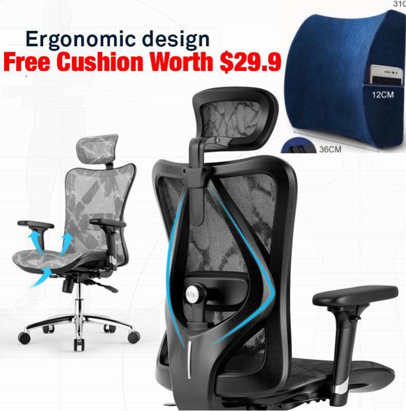 (3 Years Warranty / Free Installation) UMD High-End Ergonomic Full Mesh Chair Modern Executive Chair ( 3 Different Models to Choose:A8 & A9 & M57 ) Singapore