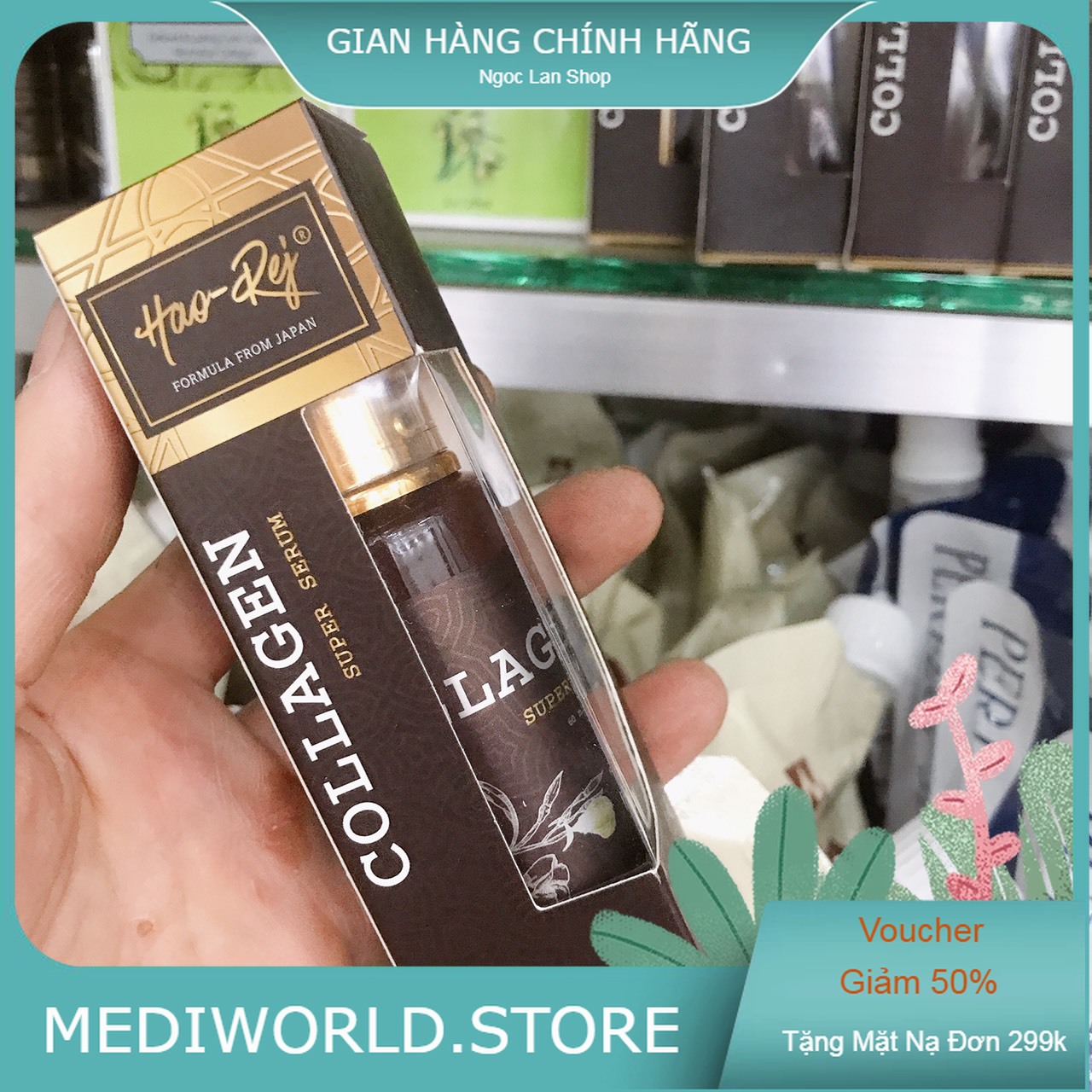 Tinh dầu serum collagen hao-rej