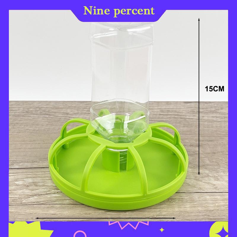 Nine percent Gia cầm dày trung chuyển và uống nước thực phẩm quả tự động Gà Chim Chick waterer ăn Rutin gà máng - 5