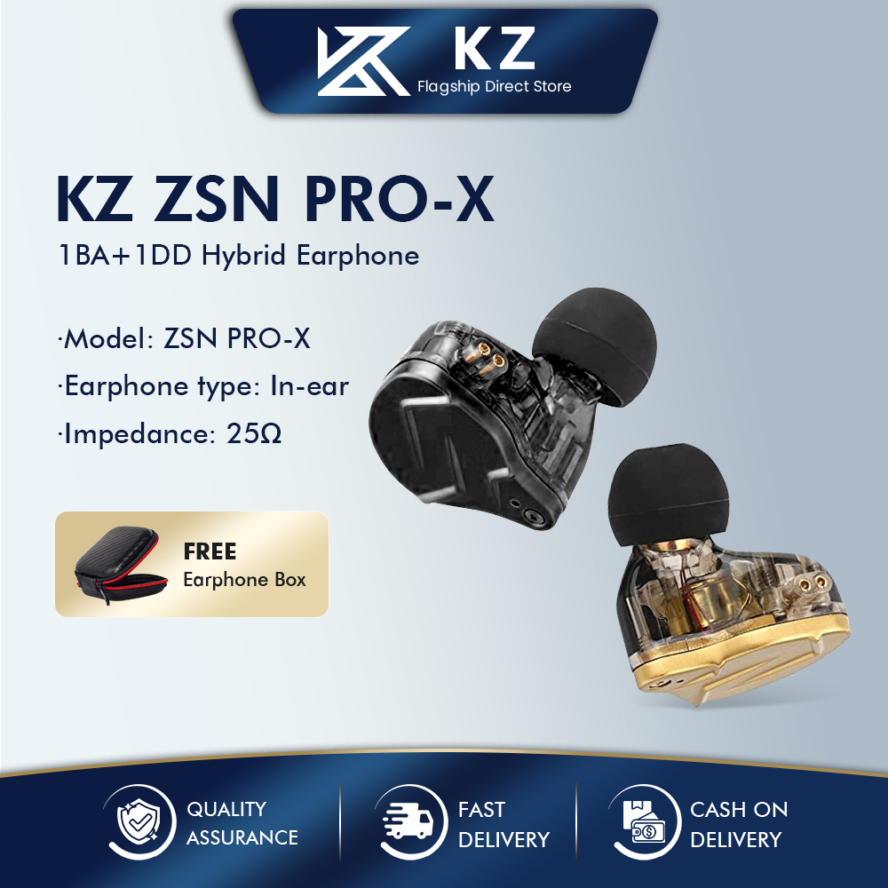 KZ EDX Ultra Upgraded Dynamic in-Ear Wired Earbuds Headset