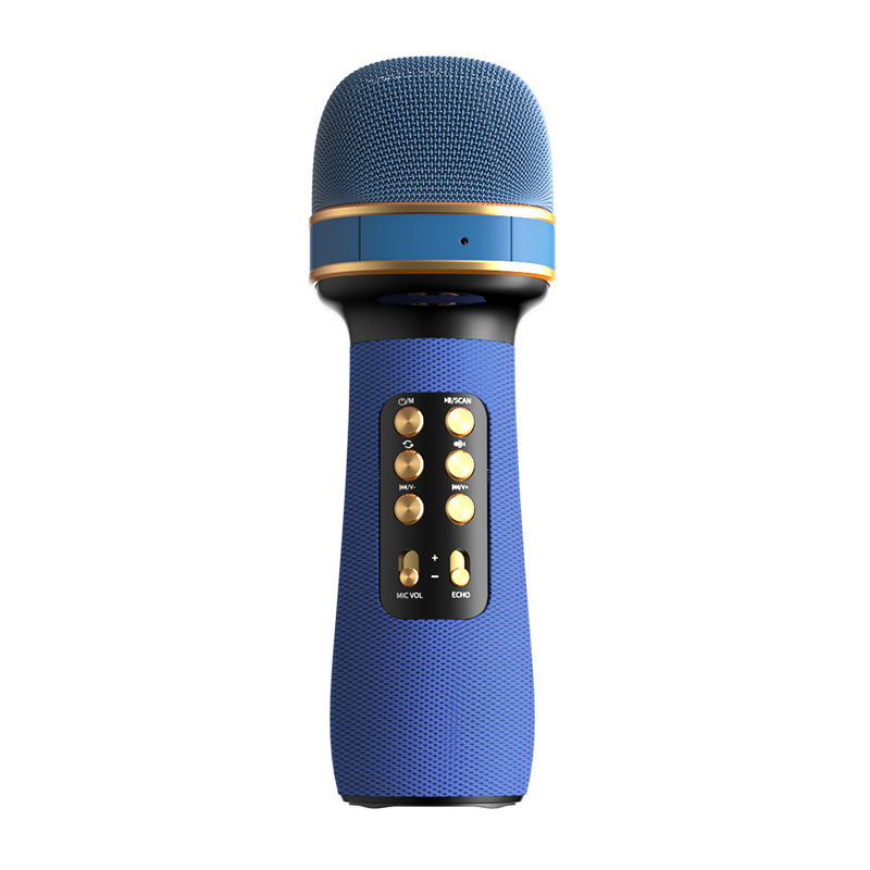 Micro Không Dây Bluetooth WS-898 - Loa Chất Lượng Cao Micro Karaoke Mini Hát Cực Chất Loa Bluetooth Karaoke Mini Gia Đình Có Thu Âm Có Thẻ Nhớ USB AUX Mic