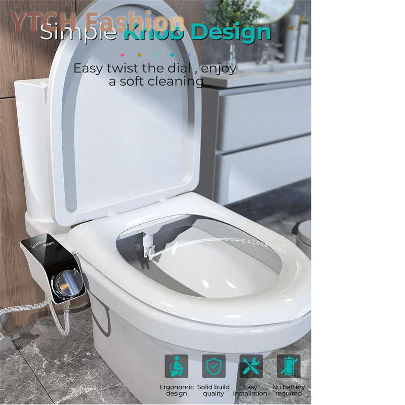 Ytch nóng và lạnh CHẬU VỆ SINH không dùng điện phụ tùng nhà vệ sinh tự làm sạch vòi kép CHẬU VỆ SINH có thể điều chỉnh áp lực nước