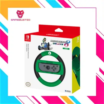HORI Nintendo Switch Mario Kart 8 Deluxe Racing Wheel (Luigi) NSW-055U