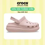 Giày Clog Unisex Crocs Crush Classic - Quartz - 207521-6UR