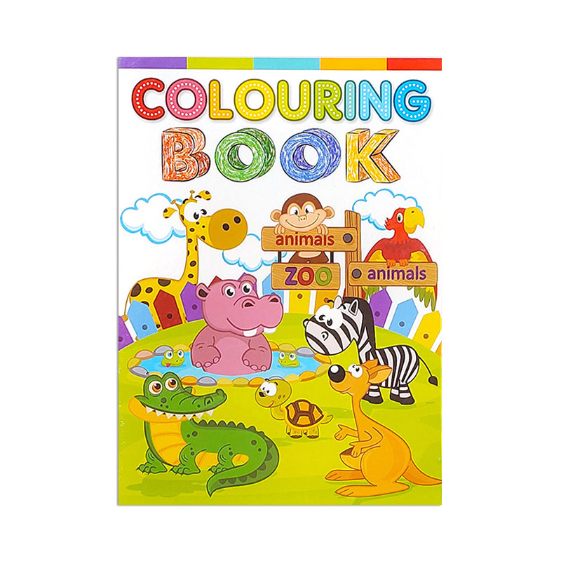 สมุดระบายสี สมุดระบายสีเด็ก 2-8ขวบ สมุดระบายสีภาพ สัตว์ต่างๆ สำหรับเด็ก coloring book ของขวัญวันเด็ก