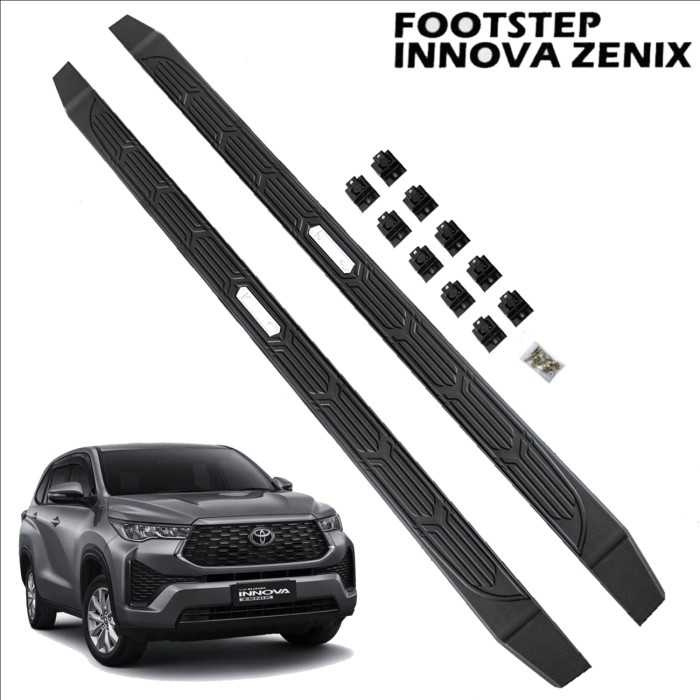 PROMO- FOOT STEP RUNNING BOARD INNOVA ZENIX 2023 SBTZ23 - CRIOZ STORE Harga 1,630,000 rupiah*Gratis Ongkir